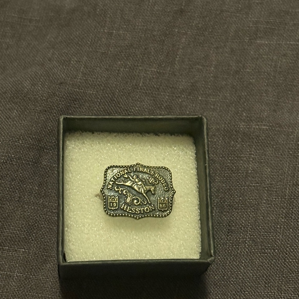 Hesston National Finals Rodeo Belt Buckle